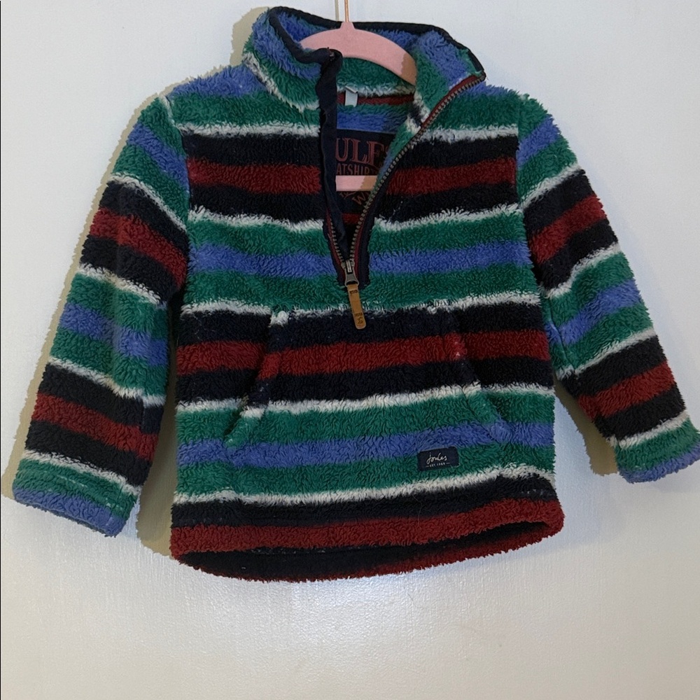 Joules Multicolor Striped Kids Sweatshirt